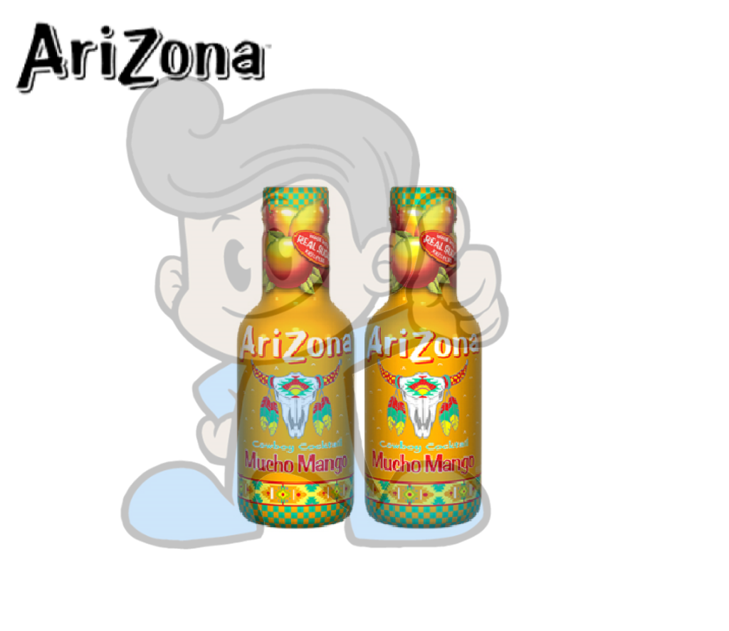 Arizona Cowboy Cocktail Mucho Mango (2 X 500 Ml) Groceries