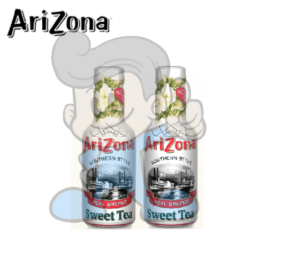 Arizona Southern Style Real Brewed Sweet Tea (2 X 500 Ml) Groceries