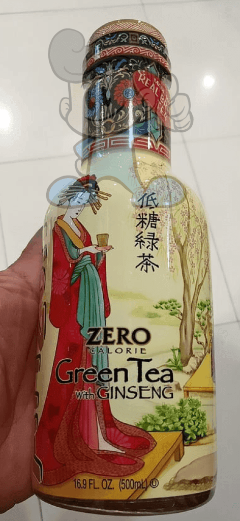 Arizona Zero Calorie Green Tea With Ginseng (2 X 500 Ml) Groceries