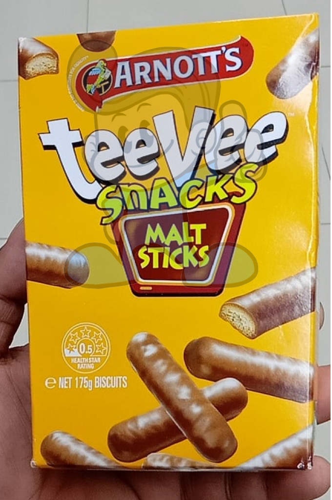 Arnotts Teevee Snacks Malt Sticks 175G Groceries