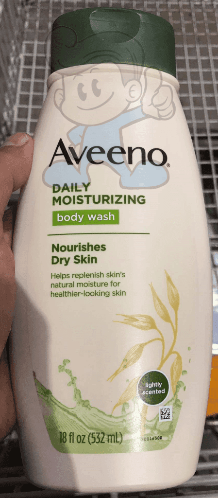 Aveeno Daily Moisturising Body Wash Lightly Scented 532Ml Beauty