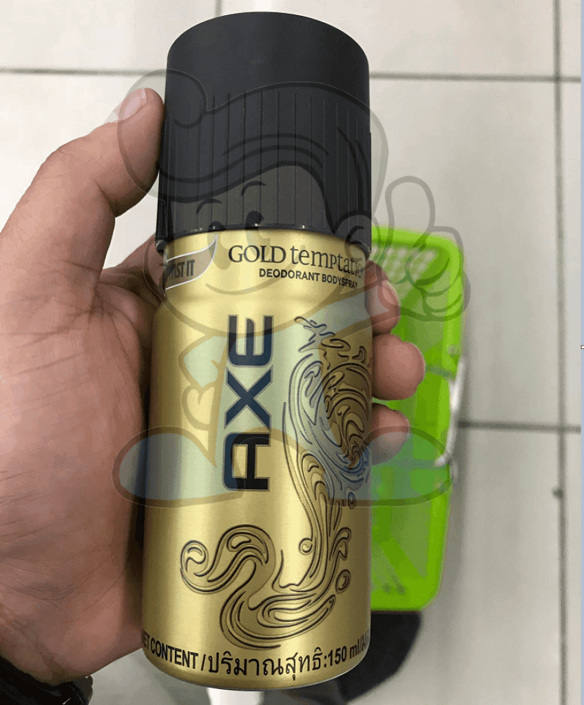 Axe Body Spray Gold Temptation 150Ml Beauty