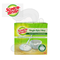 Scotch-Brite Single Spin Mop 360° Easy All-Around Cleaning