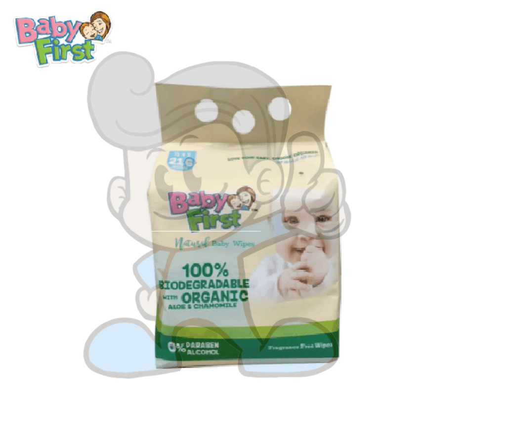 Baby First Natural Wipes (3 X 72S) Mother &