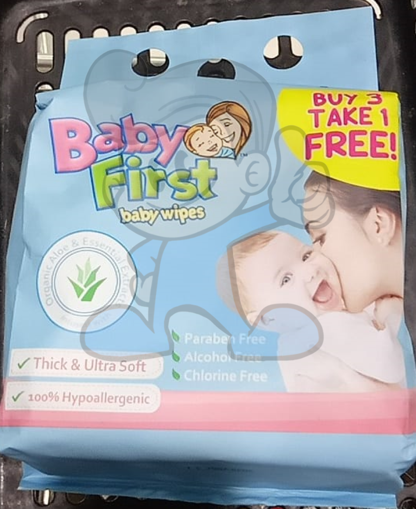 Baby First Thick And Ultra Soft Wipes (4 X 80S) Mother &