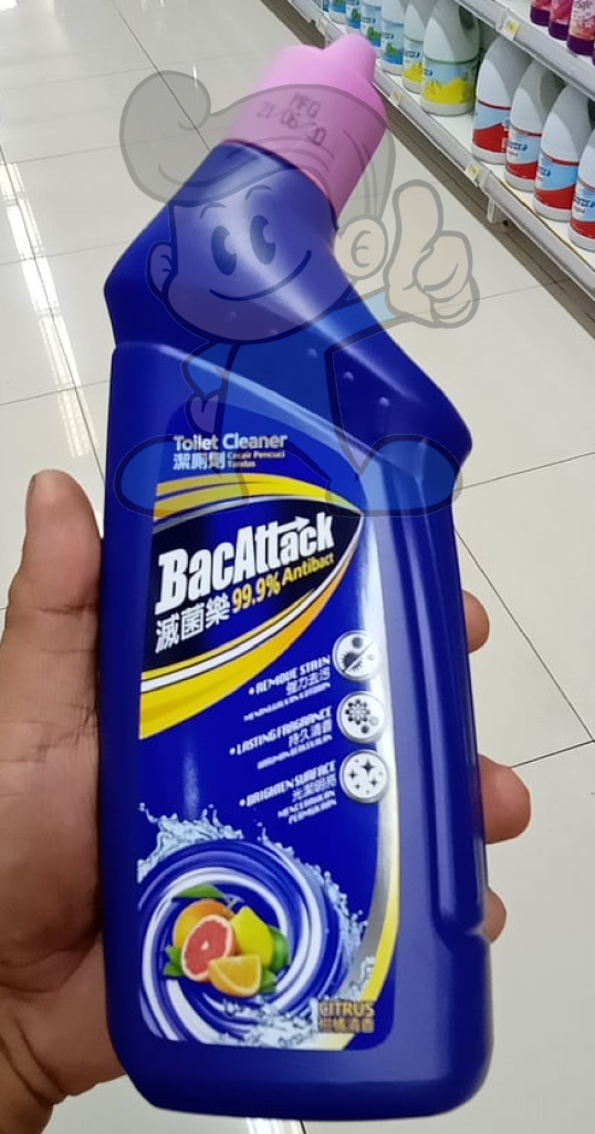 Bacattack Toilet Cleaner (2 X 500 Ml) Household Supplies