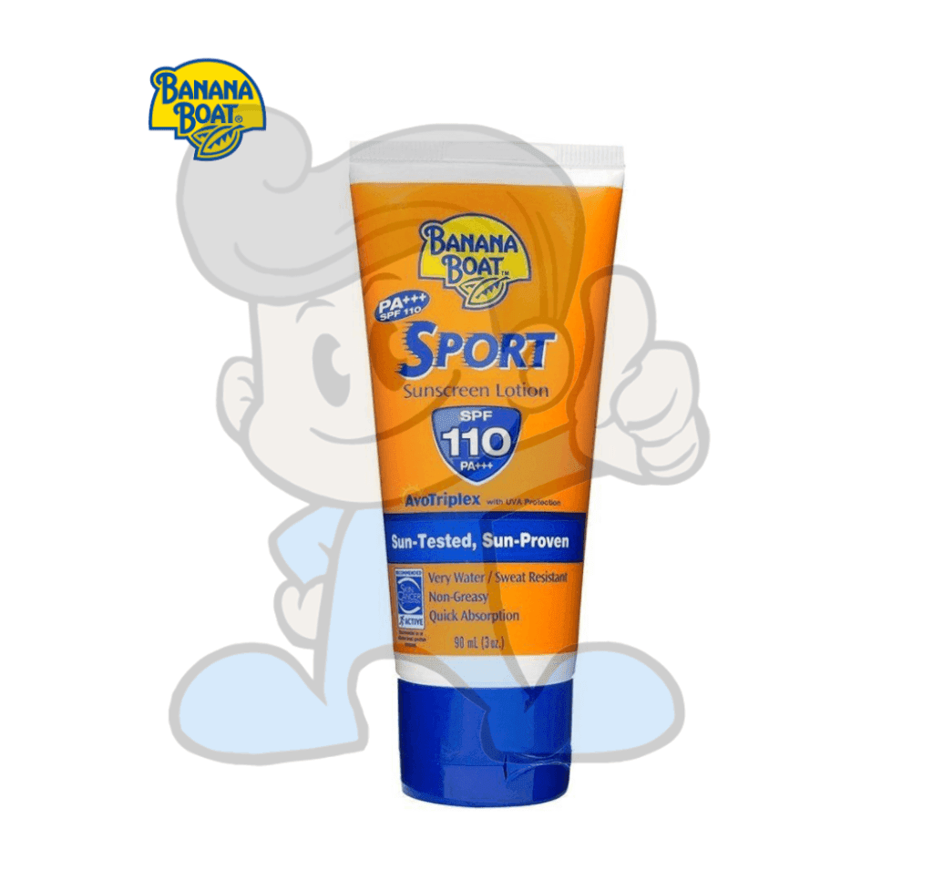 Banana Boat Sport Sunscreen Lotion Spf 110 - 90 Ml Beauty