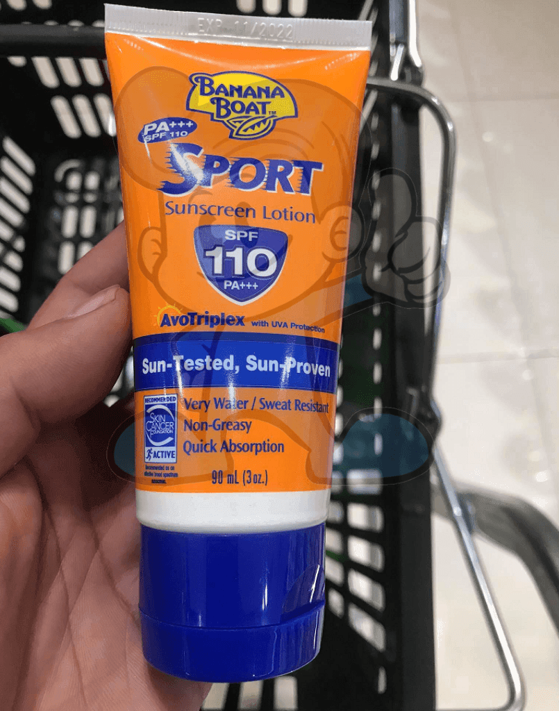 Banana Boat Sport Sunscreen Lotion Spf 110 - 90 Ml Beauty