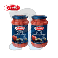 Barilla Olive Sauce With 100% Italian Tomatoes (2 X 400G) Groceries