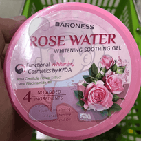 Baroness Rose Water Whitening Soothing Gel 300Ml Beauty