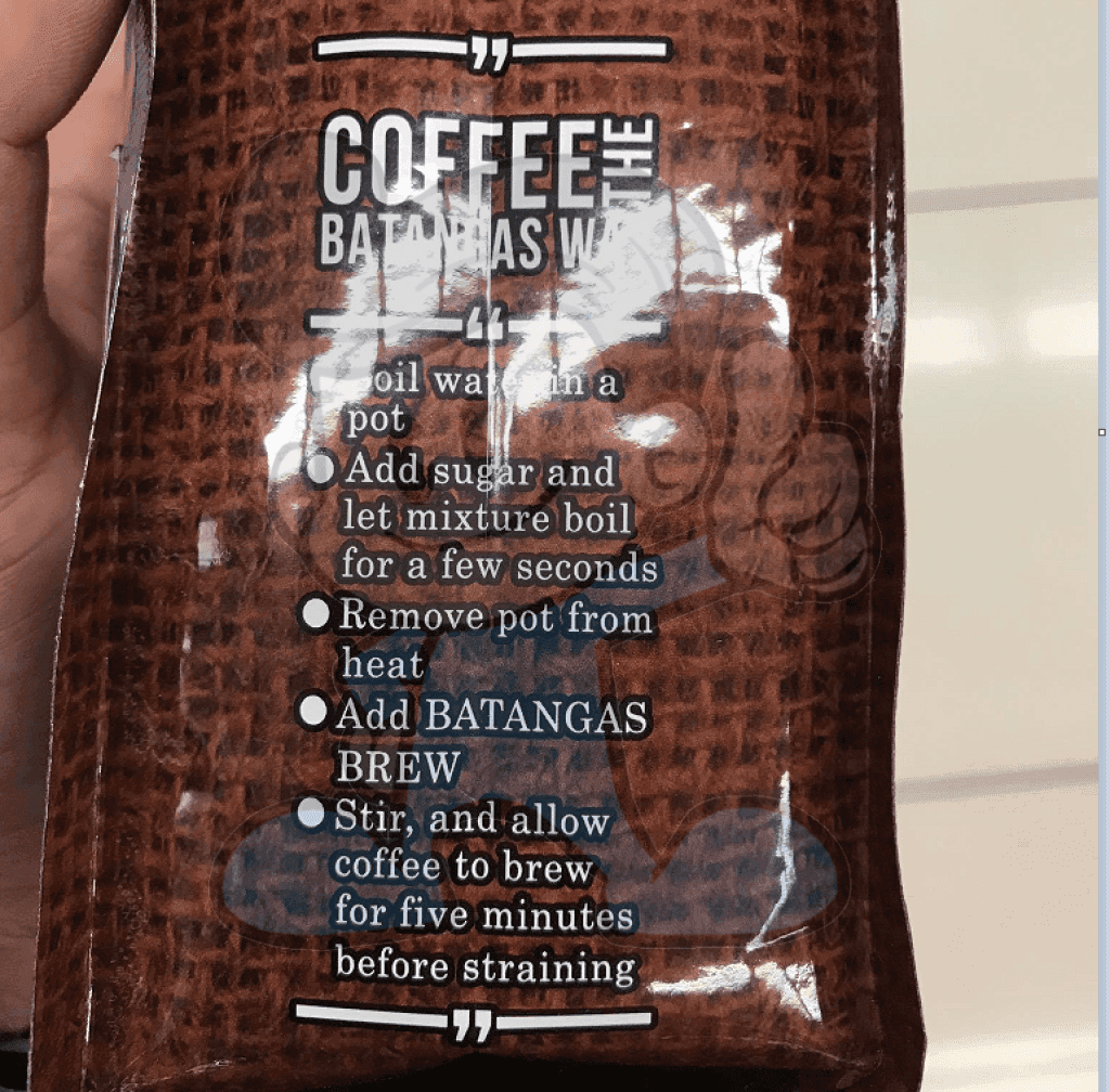 Batangas Brew Kapeng Barako 500G Groceries