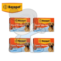 Bayopet Clean N Shine Soap (4 X 90G) Pet Supplies