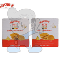 Belgian Butters Sweet Lemon Waffle (2 X 160G) Groceries