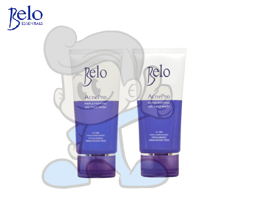 Belo Acnepro Pimple Fighting Gel Face Wash (2 X 50 Ml) Beauty