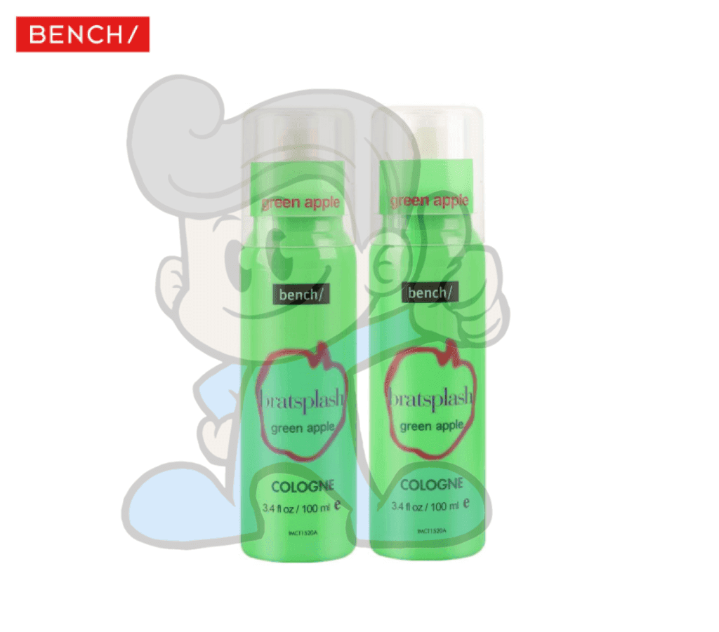 B(E)Nch Green Apple Bratsplash Body Spray (2 X 100Ml) Beauty