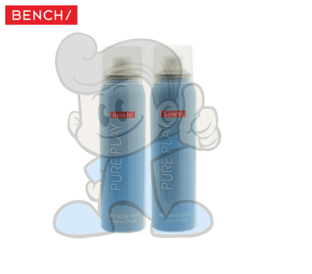 B(E)Nch Pure Play Deo Body Spray (2 X 100Ml) Beauty