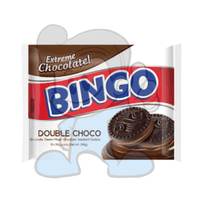 Bingo Double Chocolate Cookies Pack Of 4 (4 X 280G) Groceries