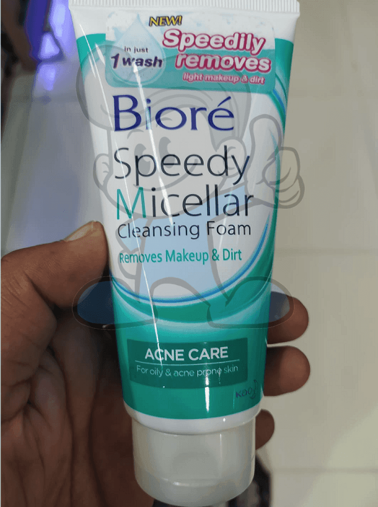 Biore Speedy Micellar Cleansing Foam Acne Care (2 X 90G) Beauty