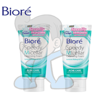 Biore Speedy Micellar Cleansing Foam Acne Care (2 X 90G) Beauty