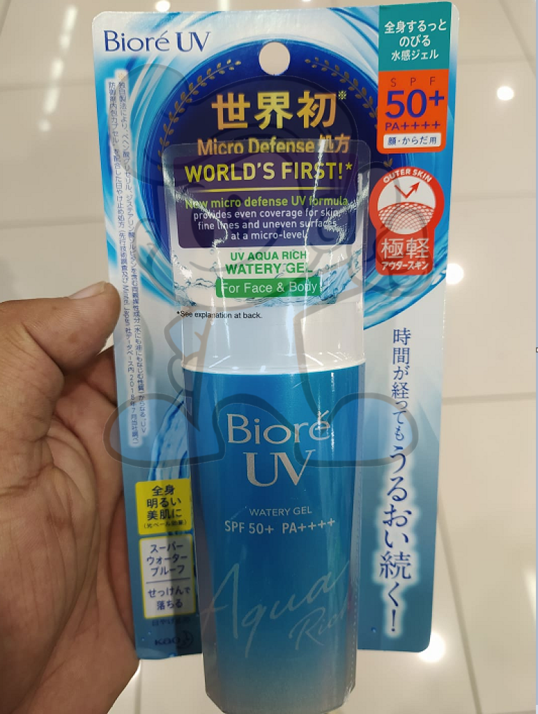 Biore Uv Aqua Rich Watery Gel Spf 50+/pa++++ 90Ml Beauty