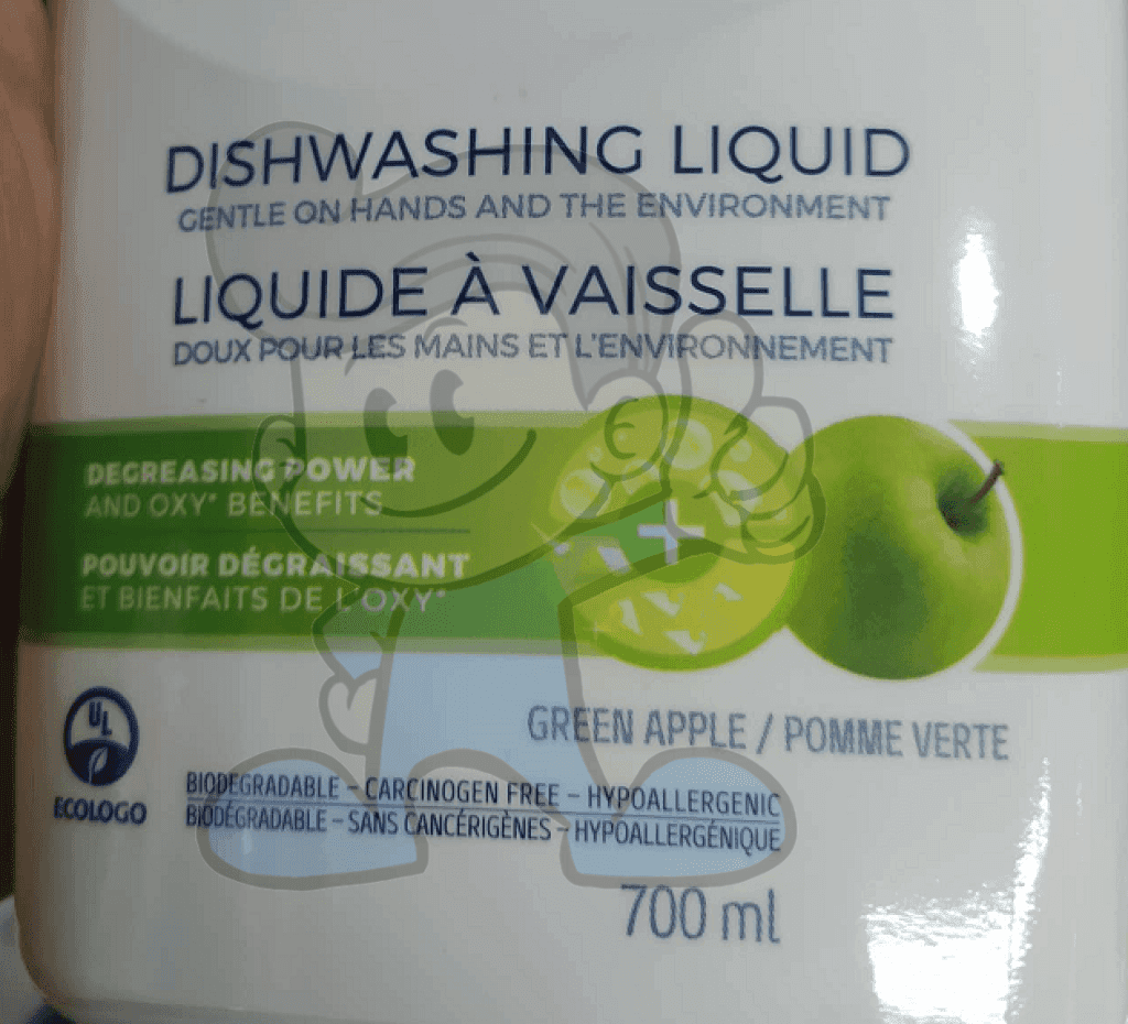 Biovert Green Apple Dshwashng Liquid 700Ml Household Supplies