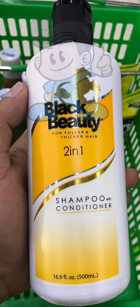 Black Beauty 2In1 Shampoo With Conditioner 500Ml