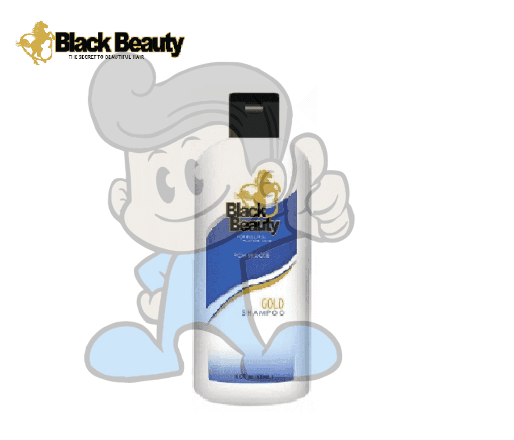 Black Beauty Power Dose Gold Shampoo 500Ml