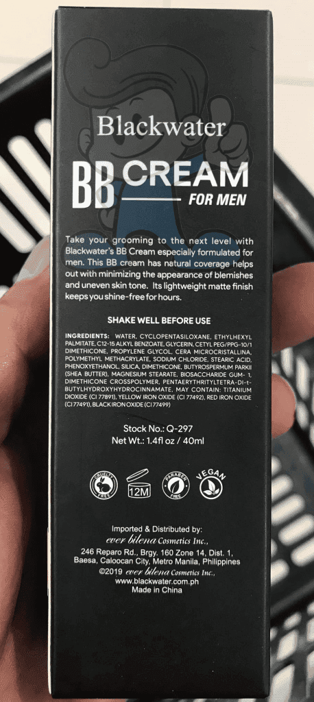 Blackwater Bb Cream For Men Oil Control Tan 40Ml Beauty