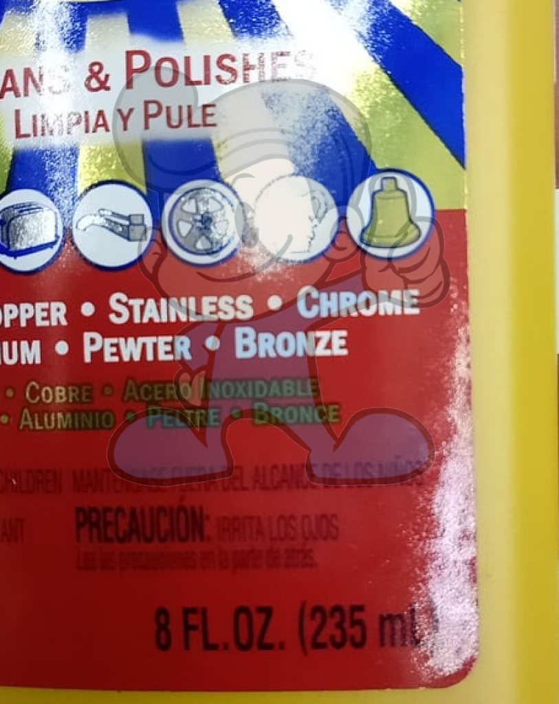 Brasso Metal Polish 235Ml Household Supplies