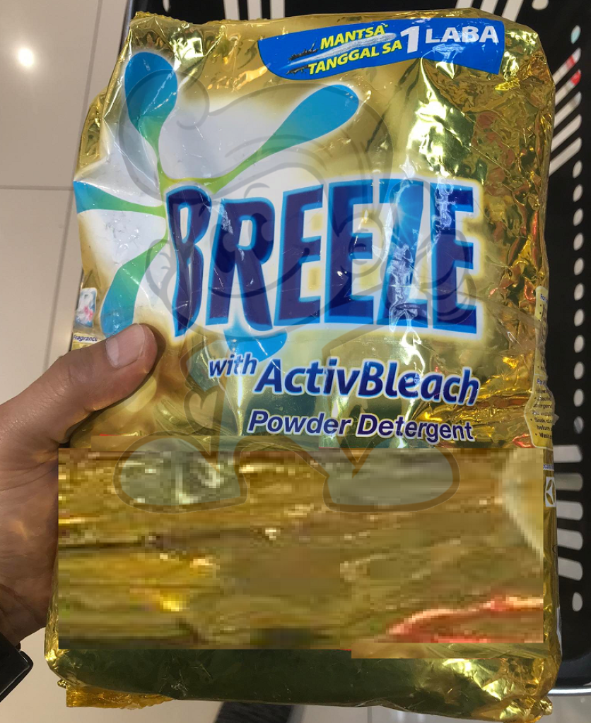 Breeze Detergent Active Bleach (2 X 1410G) Household Supplies