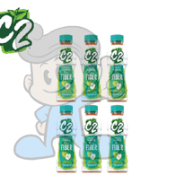 C2 Green Apple Flavored Tea Plus Fiber (6 X 350 Ml) Groceries