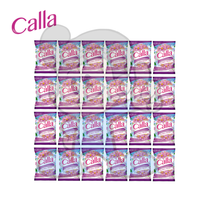 Calla Floral Fresh Powder Detergent W/ Fabcon (24 X 100G) Household Supplies