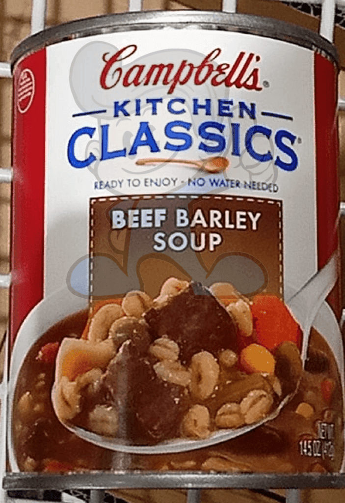 Campbells Kitchen Classics Beef Barley Soup (2 X 412 G) Groceries