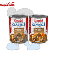 Campbells Kitchen Classics Beef Barley Soup (2 X 412 G) Groceries