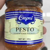 Capri Pesto With Sundried Tomato (2 X 180 G) Groceries