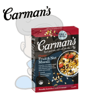 Carmans Classic Fruit And Nut Muesli 500G Groceries