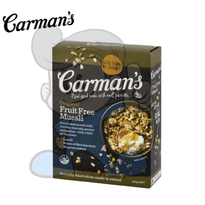 Carmans Original Fruit Free Muesli 500G Groceries