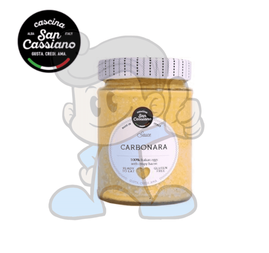 Cascina San Cassiano Carbonara Sauce 290G Groceries