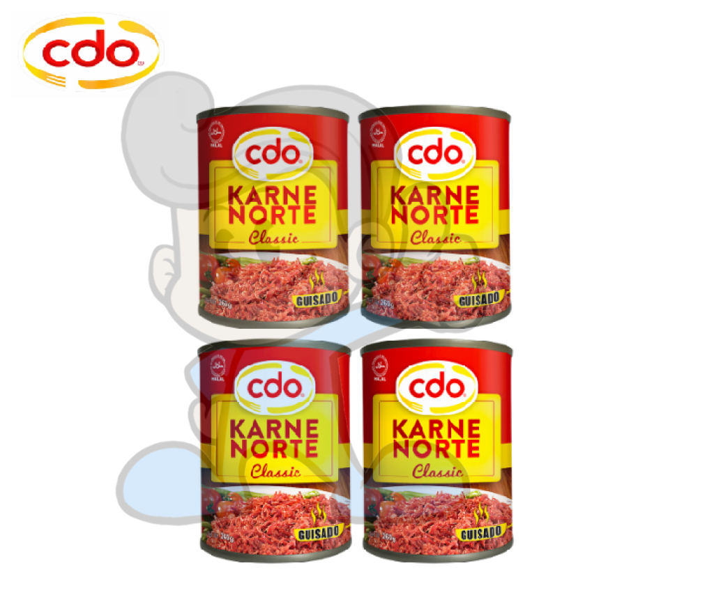 Cdo Karne Norte Classic Guisado (4 X 260 G) Groceries