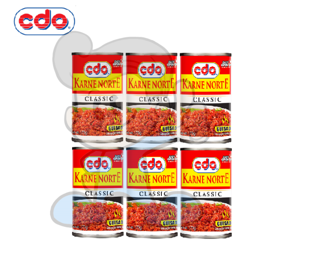 Cdo Karne Norte Classic Guisado (6 X 175 G) Groceries