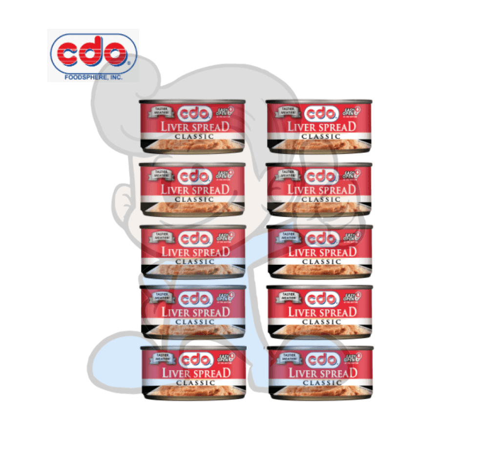 Cdo Liver Spread Classic (10 X 85G) Groceries