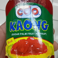 Cdo Red Kaong Sugar Palm Fruit In Syrup (2 X 340 G) Groceries