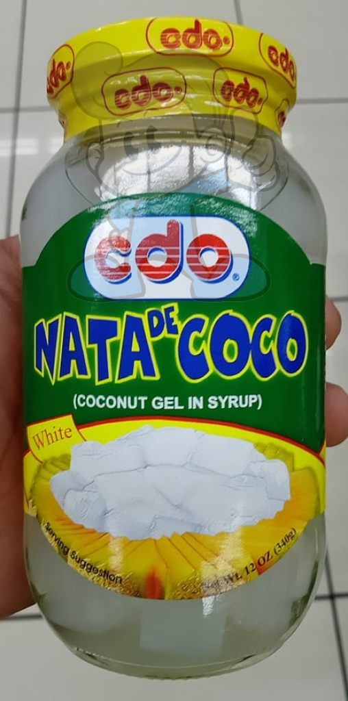 Cdo White Nata De Coco Coconut Gel In Syrup (4 X 340 G) Groceries