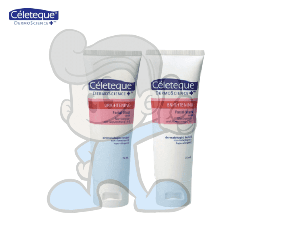 Celeteque Brightening Facial Wash (2 X 75 Ml) Beauty