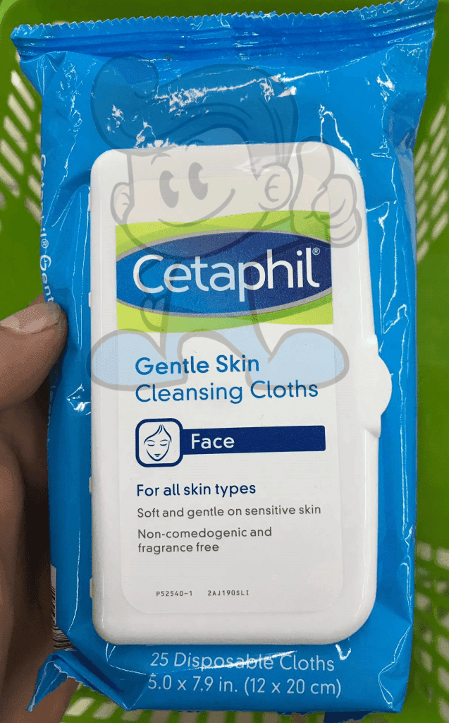 Cetaphil Gentle Skin Cleansing Cloths For Face (2 X 25S) Beauty