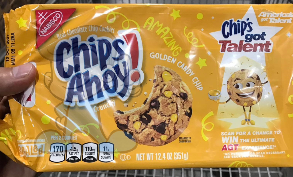 Chips Ahoy! Golden Candy Chip Chocolate Cookies 351G Groceries