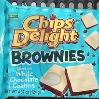 Chips Delight Brownies Topped With White Chocolate Coating (4 X 124 G) Groceries