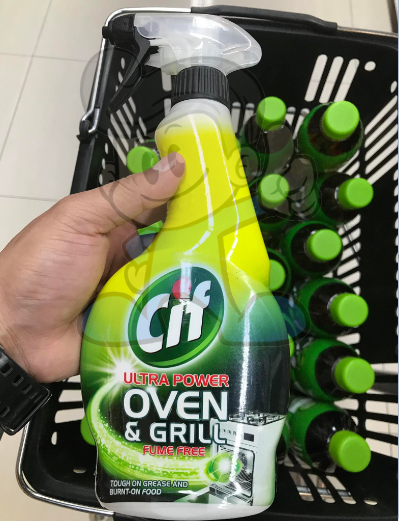 Cif Ultra Power Oven Grill Cleaner (2 X 500Ml) Household Supplies