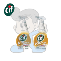 Cif Ultrafast Kitchen Spray (2 X 450Ml) Household Supplies