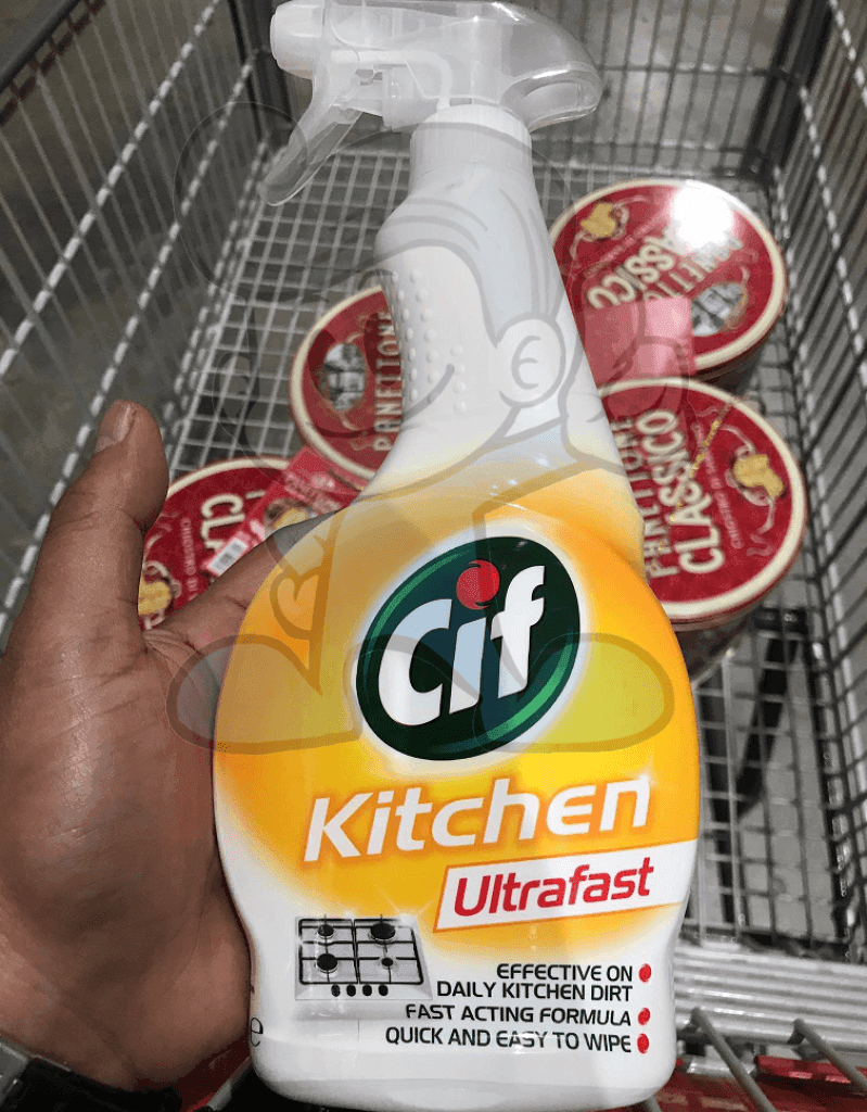 Cif Ultrafast Kitchen Spray (2 X 450Ml) Household Supplies